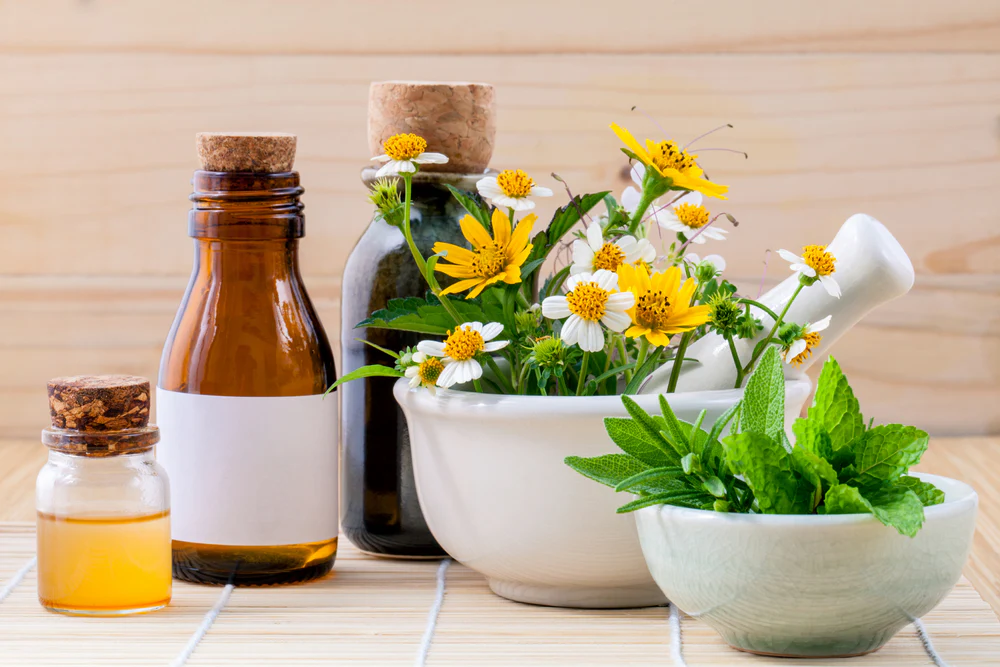 Herbal Preparations for Stress Relief from The Lost Book of Herbal Remedies